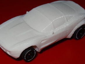 rally fighter ho ranura del cuerpo coche de juguete juego accesorios 3d print model - Mito3D
