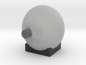 terra moonman lua de foguete olho adereços o filme filmes prop rocketship ficção científica 3d print model - Mito3D