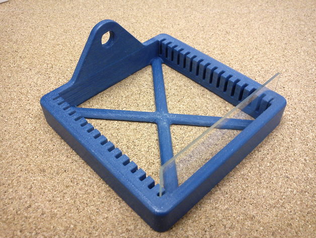 slide holder biology 3D print model - Mito3D