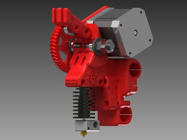 enchimento 3d 75 voltada extrusora a impressora extrusoras prusa i3 3D print model - Mito3D