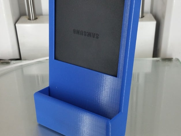 galaxy s5 wireless charging dock mobile Telefon 3D print model - Mito3D