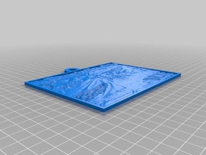 memegwingsinvert 2d art customized 3d print model - Mito3D