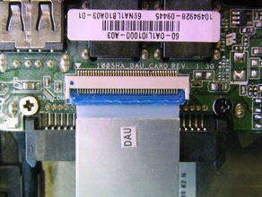 dau partie du connecteur de réparation eee pc 1005pe d'autres eeepc l'électronique utilitaire 3d print model - Mito3D