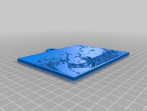 my customized lithopane maria 2d art 3d print model - Mito3D