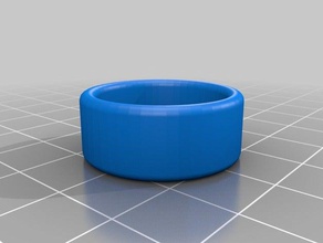 wedding ring rings customized 3d print model - Mito3D