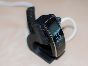 soporte de samsung gear fit los gadgets reloj gearfit sm-r350 3d print model - Mito3D