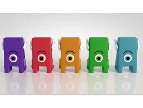 toofie diseñador de juguetes las esculturas personalizado desiger hadas sparky diente 3d print model - Mito3D