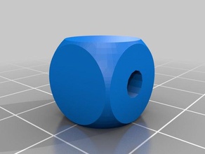 cube bead 3d printing 3d print model - Mito3D