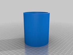 meu personalizados cilíndrica lithopane 2d arte 3d print model - Mito3D