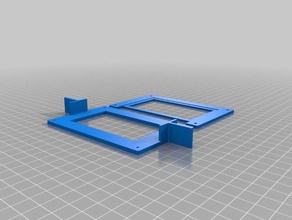 soporte lente fresnell quanum fpv diy 3d print model - Mito3D