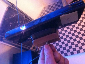 kinect pipemount cámara 3d print model - Mito3D