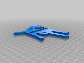 nyx keychains customized 3d print model - Mito3D