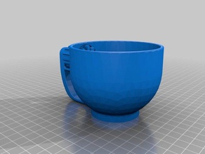 tazza tecnológica de la copa tecnología accesorios 3d print model - Mito3D