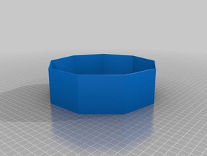 meine angepasste parametrische einfache Tasse vase Container 3d print model - Mito3D