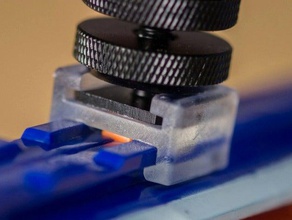 nerf gun accessory rail camera hot shoe adapter toy game accessories hotshoe nerfgun 3d print model - Mito3D