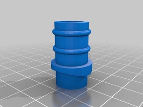 secchio tubo di raccordo all'aperto giardino 3d print model - Mito3D