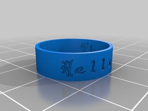 personalizable-dentro de&ot los anillos personalizado 3d print model - Mito3D