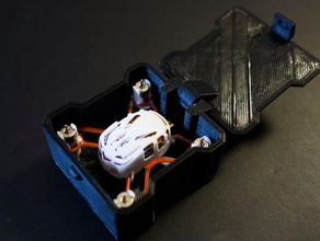 nano quad estes proto contenitore rc i veicoli box caso quadcopter qx 3d print model - Mito3D