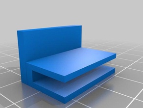 lasersaur Kettenführung tab diy 3d print model - Mito3D