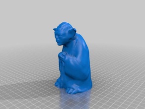 master yoda scans replicas autodesk force jedi memento mustangdave mustang dave photoscan star wars 3d print model - Mito3D
