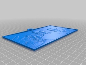 lyus 2d art customized 3d print model - Mito3D