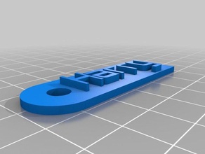 harry keychain organization customized 3d print model - Mito3D