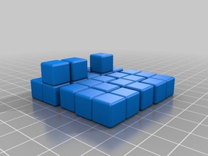 yet another soma cube puzzles 3d print model - Mito3D