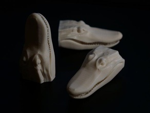 alligator tête animaux bébé 3d print model - Mito3D