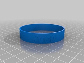 bracelet hugo art customized 3d print model - Mito3D