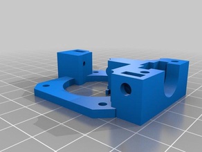 direct drive estrusore remix e3d v6 la stampante estrusori 3d print model - Mito3D