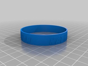 bracelet nathan art customized 3d print model - Mito3D
