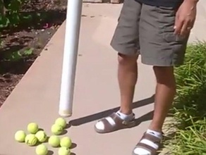 pelota de tenis retriever deporte al aire libre 3d print model - Mito3D