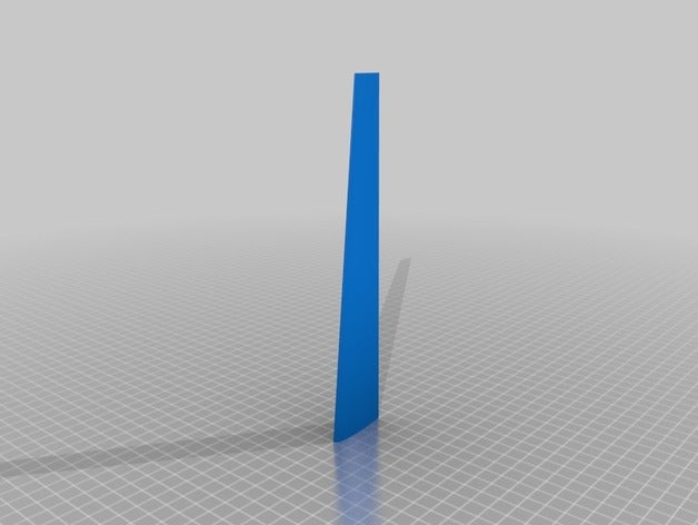 meine angepasste Tragfläche engineering 3D print model - Mito3D