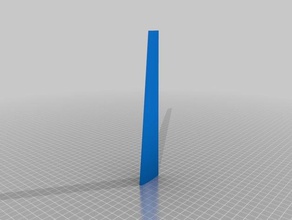 meine angepasste Tragfläche engineering 3d print model - Mito3D
