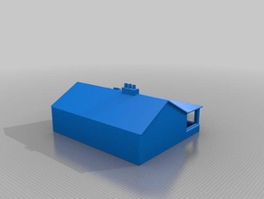 fallout Spielset verlassenen Bauernhaus Spielsets 3d print model - Mito3D