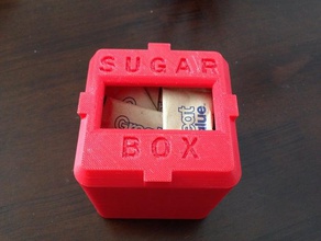 açúcar caixa contentores 3d print model - Mito3D