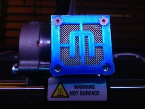 ferramenta de parar protetor do ventilador 3d a impressora os acessórios extrusora atualização parte openscad 3d print model - Mito3D