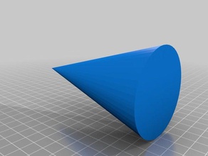 Orgonit-Kegel-Form-Formen hohl Physik Astronomie aether Energie Orgon reich wilhelm 3d print model - Mito3D