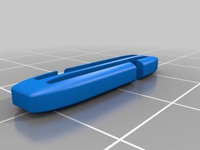 Gurt gedrückt halten 3d drucken Rucksack clip 3d print model - Mito3D