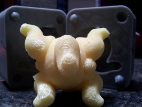 squigglepeeps tama wiremu molde criaturas oogoo 3d print model - Mito3D