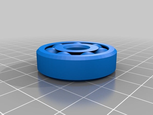 printable bearing 94x10x35mm 3d printing tests printer parts 3D print model - Mito3D