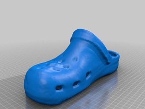 crocs exemplo os acessórios sapatos 3d print model - Mito3D