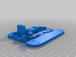 wwi army biplane mechanical toys 3d ron fritz 3d print model - Mito3D