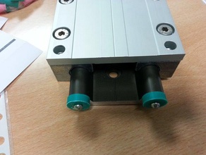 mechanical stop 16mm igus drylin rails diy 3d print model - Mito3D
