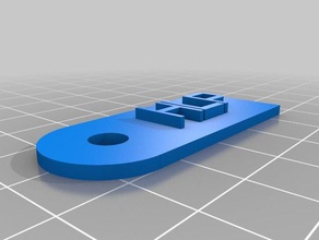 bah Anahtarlık organizasyon özelleştirilmiş 3d print model - Mito3D