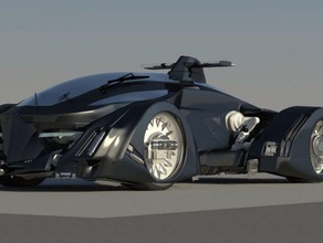 futuristico, sport auto 3d la stampante estrusori il design vettura sportiva giocattolo 3d print model - Mito3D