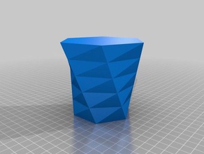 fractal vase yes another one decor cmetzel cup math solidoodle 2 3 3d print model - Mito3D