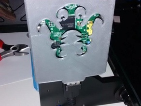 prusa i3 mounted octoprint raspberry pi case 3d printer accessories octopi rpi 3d print model - Mito3D