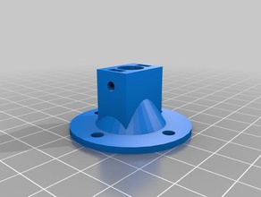 8mm rod holder 3d printing smooth support 3d print model - Mito3D