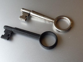 anahtar iç kapılar ev malzemeleri kapı anahtarları 3d print model - Mito3D